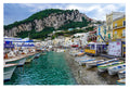 Capri Harbor Fine Art Print