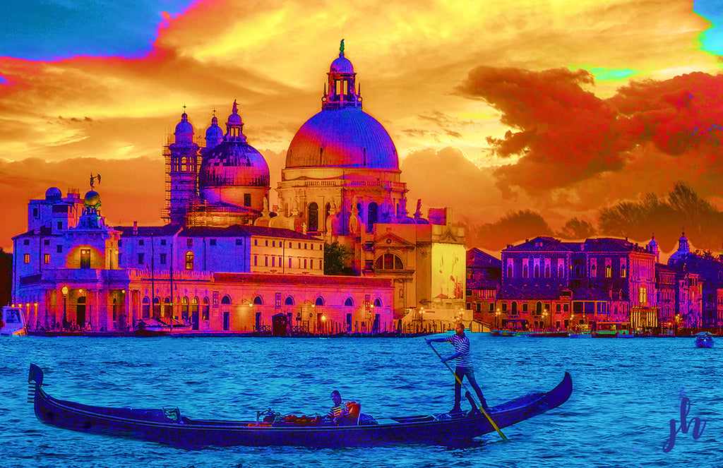 Venice in Vivid Fine Art Print